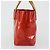 LOUIS VUITTON Borsa Monogram Vernis Reade PM Rosso Rouge M91088 LV Auth ti3945 - vista 3