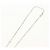Collana CHANEL COCO Mark Cat in metallo Argento CC Autentica 184248M - vista 9