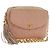 CHANEL Matelasse Chain Shoulder Bag Canvas Pink Gold CC Auth 183065M Rosa D'oro