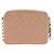 CHANEL Matelasse Chain Shoulder Bag Canvas Pink Gold CC Auth 183065M Rosa D'oro - vista 2