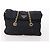 Borsa Tote con Catena PRADA Nylon 2 Set Navy Black Auth am11754 Nero Blu navy - vista 2