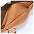 Céline Borsa CELINE Macadam Canvas PVC Pelle Marrone Oro Autentica 185260A D'oro - vista 22