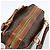 Céline Borsa CELINE Macadam Canvas PVC Pelle Marrone Oro Autentica 185260A D'oro - vista 6