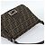FENDI Zucca Canvas Mamma Baguette Shoulder Bag Black Brown Auth 185374V Marrone Nero - vista 6