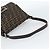 FENDI Zucca Canvas Mamma Baguette Shoulder Bag Black Brown Auth 185374V Marrone Nero - vista 7