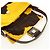 Borsa a tracolla FENDI Mamma Baguette in pelle Harako Giallo Argento Auth 184727SAV - vista 20