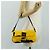 Borsa a tracolla FENDI Mamma Baguette in pelle Harako Giallo Argento Auth 184727SAV - vista 27
