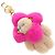 LOUIS VUITTON Charm per Borsa Vivienne Vison in Pelliccia Beige Pink M00870 LV Auth 184237SM Rosa