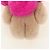 LOUIS VUITTON Charm per Borsa Vivienne Vison in Pelliccia Beige Pink M00870 LV Auth 184237SM Rosa - vista 2