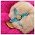 LOUIS VUITTON Charm per Borsa Vivienne Vison in Pelliccia Beige Pink M00870 LV Auth 184237SM Rosa - vista 5