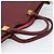 Borsa Tote VALENTINO in pelle 2way Bordeaux Oro Auth BA13367A D'oro Bordò - vista 7
