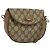 Borsa a tracolla GUCCI GG Supreme PVC Beige Oro Auth ka4706 D'oro
