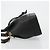 Borsa VALENTINO Borsa a tracolla in pelle nera e oro Auth 185143 Nero D'oro - vista 4