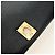 CHANEL Mademoiselle Chain Shoulder Bag Lamb Skin Black Gold CC Auth 185097SAM Nero D'oro - vista 20