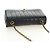 CHANEL Mademoiselle Chain Shoulder Bag Lamb Skin Black Gold CC Auth 185097SAM Nero D'oro - vista 6