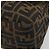 FENDI Zucca Canvas Mamma Baguette Shoulder Bag Black Brown Auth 184903SAM Marrone Nero - vista 15