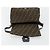 FENDI Zucca Canvas Mamma Baguette Shoulder Bag Black Brown Auth 184903SAM Marrone Nero - vista 20