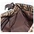 FENDI Zucca Canvas Mamma Baguette Shoulder Bag Black Brown Auth 184903SAM Marrone Nero - vista 22