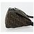 FENDI Zucca Canvas Mamma Baguette Shoulder Bag Black Brown Auth 184903SAM Marrone Nero - vista 3