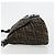 FENDI Zucca Canvas Mamma Baguette Shoulder Bag Black Brown Auth 184903SAM Marrone Nero - vista 4