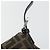 FENDI Zucca Canvas Mamma Baguette Shoulder Bag Black Brown Auth 184903SAM Marrone Nero - vista 8