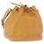 Borsa a Spalla LOUIS VUITTON Epi Petit Noe Giallo M44109 LV Auth 184632