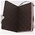 LOUIS VUITTON Monogram Vivienne Notebook MM Jane & Sticker GI1485 Auth 184901M Marron Monogramme - vue 9