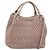 Borsa a Mano Miu Miu Matelasse in Pelle 2way Rosa Argento Auth 184822SAM