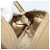 Borsa GUCCI Tela e Pelle Beige Oro Autentica am11836A D'oro - vista 22