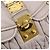 Bolso de hombro Miu Miu Matelassé Cuero 2way Oro Púrpura gris Auth 184618A Dorado Morado oscuro - vista 22