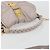 Bolso de hombro Miu Miu Matelassé Cuero 2way Oro Púrpura gris Auth 184618A Dorado Morado oscuro - vista 6