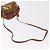 Borsa Salvatore Ferragamo in tela e pelle 2way marrone oro Auth am11858A D'oro - vista 9