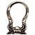 Pendente Charm Daga Chrome Hearts Top Ag925 Silver Auth 184247M Argento - vista 3
