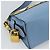 Borsa a Spalla PRADA in Pelle Azzurro Chiaro Oro Auth ka4742M D'oro Blu chiaro - vista 16
