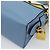 Borsa a Spalla PRADA in Pelle Azzurro Chiaro Oro Auth ka4742M D'oro Blu chiaro - vista 17