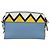 Borsa a Spalla PRADA in Pelle Azzurro Chiaro Oro Auth ka4742M D'oro Blu chiaro - vista 2