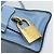 Borsa a Spalla PRADA in Pelle Azzurro Chiaro Oro Auth ka4742M D'oro Blu chiaro - vista 20