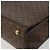 Céline Borsa a Spalla CELINE Macadam Canvas PVC Pelle Marrone Oro Auth 184541 D'oro - vista 17