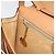 Céline Borsa a Spalla CELINE Macadam Canvas PVC Pelle Marrone Oro Auth 184541 D'oro - vista 23