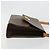 Céline Borsa a Spalla CELINE Macadam Canvas PVC Pelle Marrone Oro Auth 184541 D'oro - vista 3