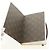 LOUIS VUITTON Monogram Notebook MM Jane Note Light Blue GI1119 Auth 184277M Bleu clair Monogramme - vue 8