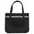 Borsa Burberry in pelle nera argento Auth 185493A Nero - vista 13