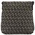 Borsa a Spalla FENDI Zucchino Canvas Marrone Argento Auth 185660 - vista 2