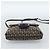 Borsa a Spalla FENDI Zucchino Canvas Marrone Argento Auth 185660 - vista 5
