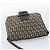 Borsa a Spalla FENDI Zucchino Canvas Marrone Argento Auth 185660 - vista 6