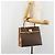 Céline CELINE Macadam Canvas Handtasche PVC Leder Braun Gold Auth 184975V Golden - Ansicht 24