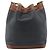 Céline Bolsa CELINE Bolsa de ombro em couro preto ouro Auth 185092 Dourado - vista 2