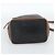 Céline Bolsa CELINE Bolsa de ombro em couro preto ouro Auth 185092 Dourado - vista 5