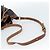 Céline Bolsa CELINE Bolsa de ombro em couro preto ouro Auth 185092 Dourado - vista 7