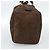 Borsa Boston Christian Dior Trotter Canvas Scamosciato Marrone Oro Auth ep14691 D'oro - vista 4